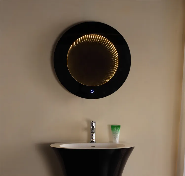  مرايا سحرية دائري اسود مقاس 80x80 cm فيركو - VERCO 