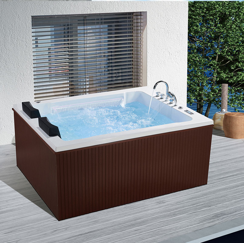  جاكوزي فيركو فاخر خشابي للحدائق VERCO 190*150 cm 