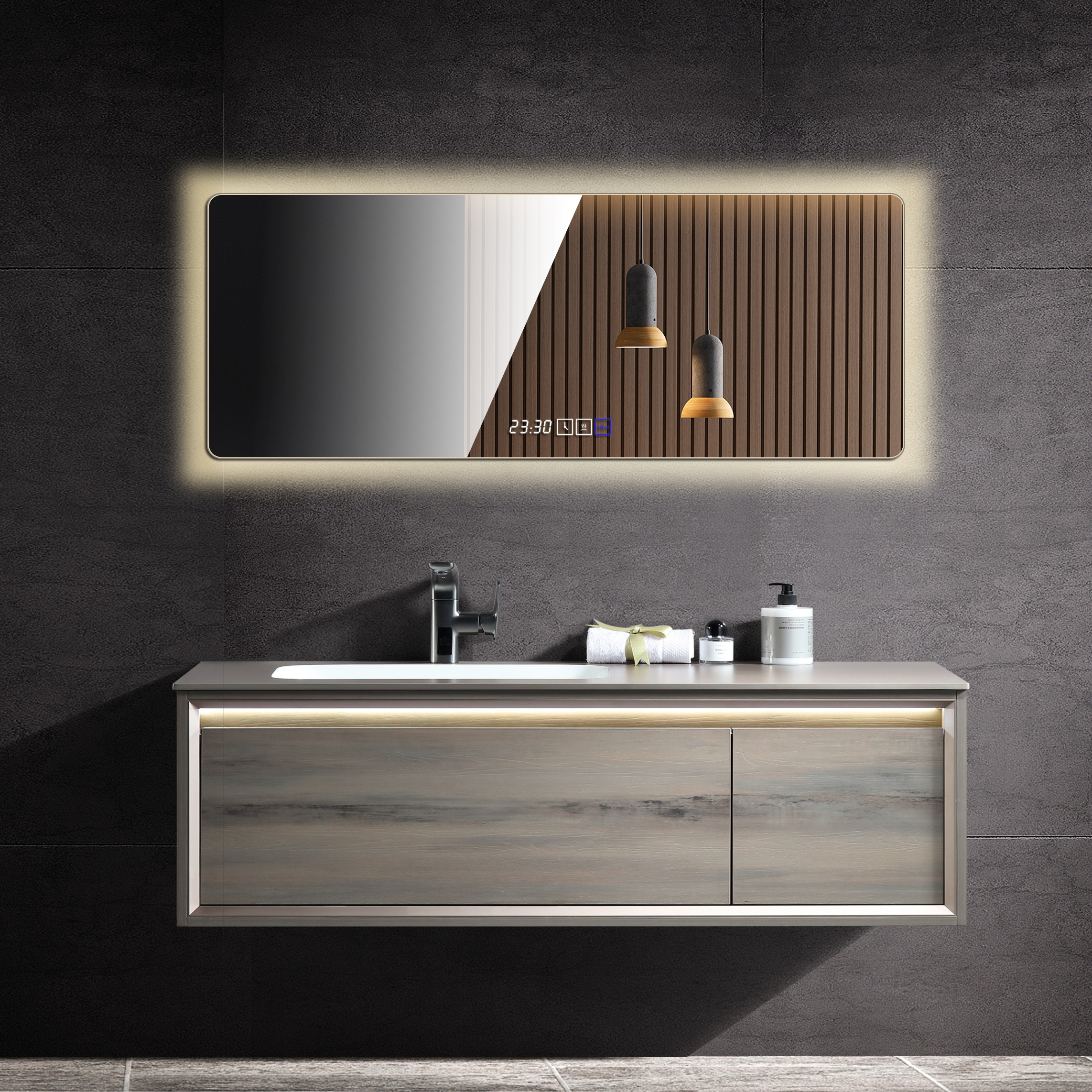  مرايا انارة عرض مقاس 110x50 cm فيركو - VERCO 
