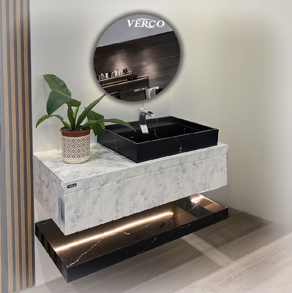  مغسلة تصنيع رخام فيركو تفصيل حسب الطلب مقاس 50*105 VERCO 