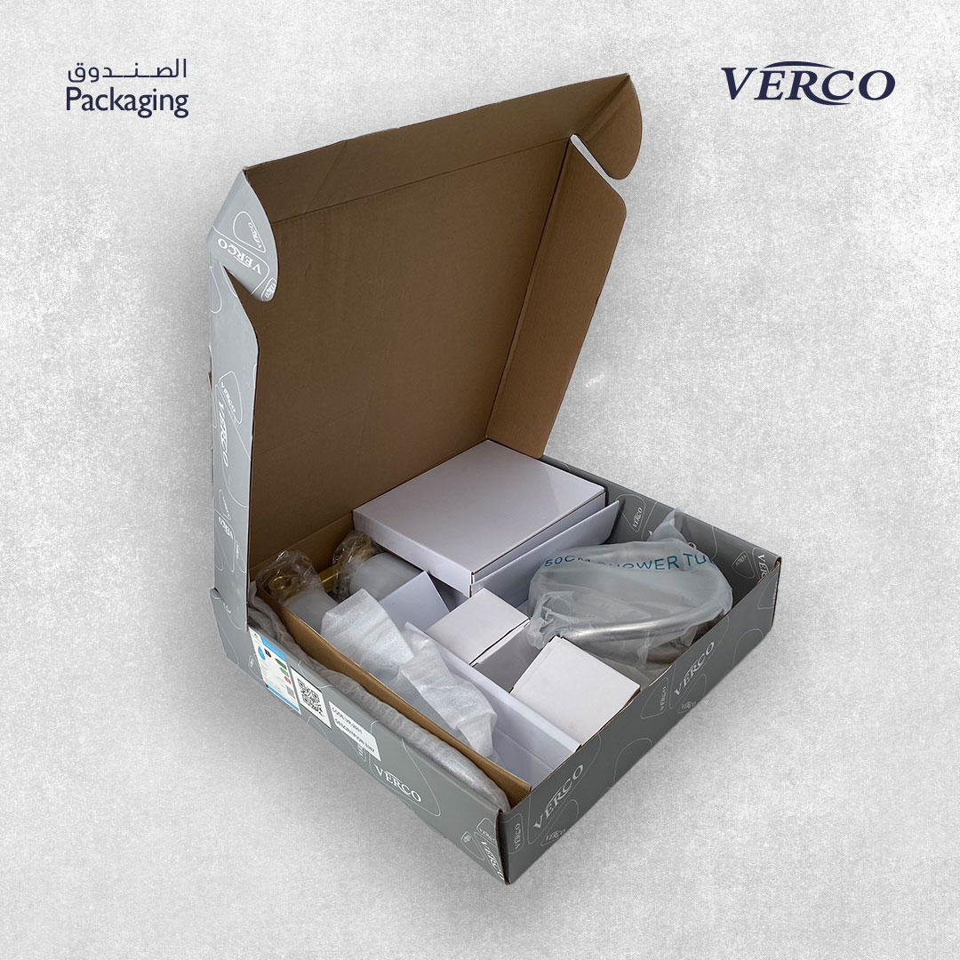  طقم خلاط جداري 4 قطع كروم فيركو VERCO 