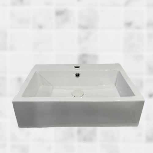  حوض مغسلة خارجي ابيض   57X45 cm  فيركو  VERCO  