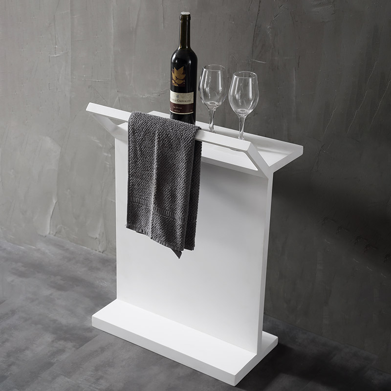  علاقة منشفة حجر صناعي ابيض مقاس 50x31cm فيركو VERCO 