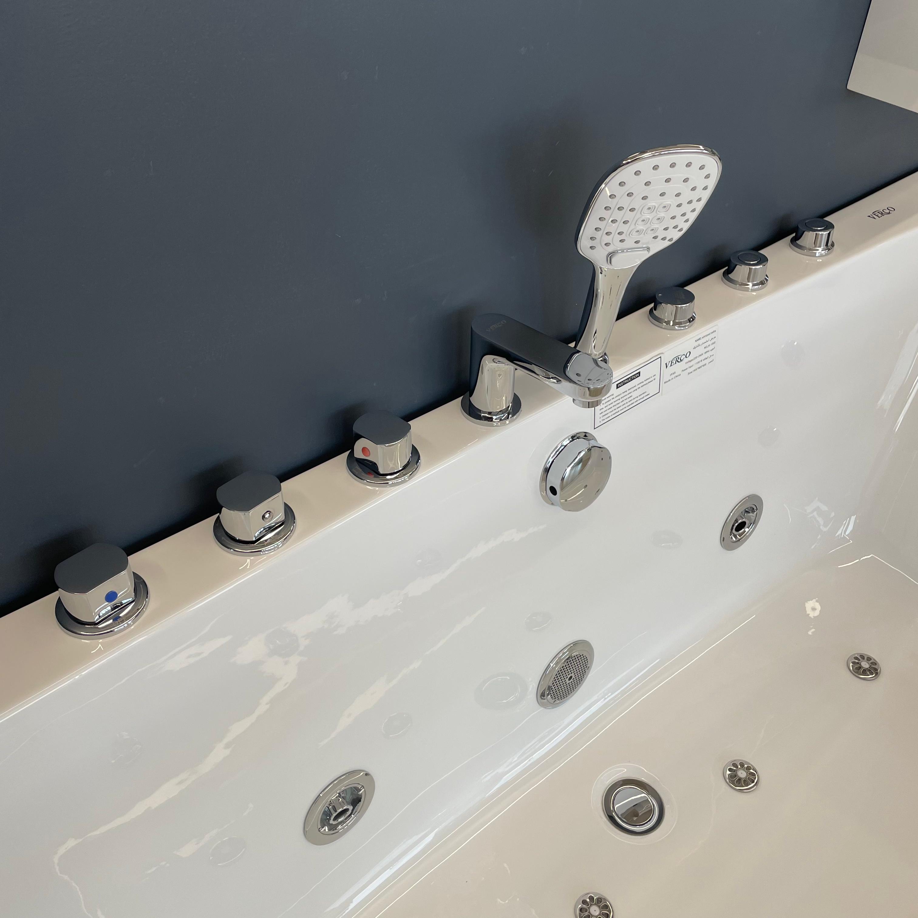  جاكوزي فيركو فاخر ابيض مقاس VERCO 160*80cm 