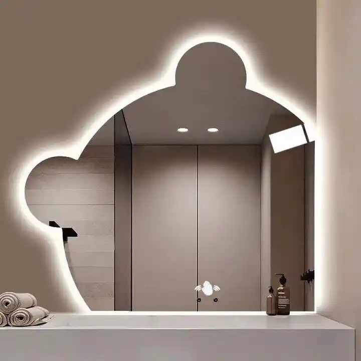  مرايا انارة شكل دب زاوية مقاس 80x80 cm فيركو - VERCO 