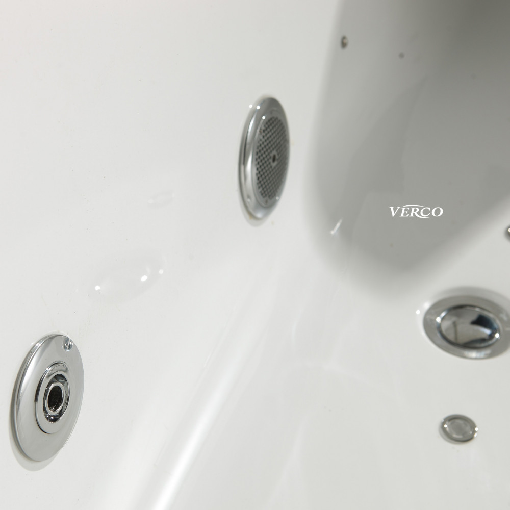  جاكوزي فيركو فاخر ابيض مقاس VERCO 160*80cm 