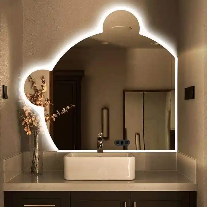  مرايا انارة شكل دب زاوية مقاس 80x80 cm فيركو - VERCO 