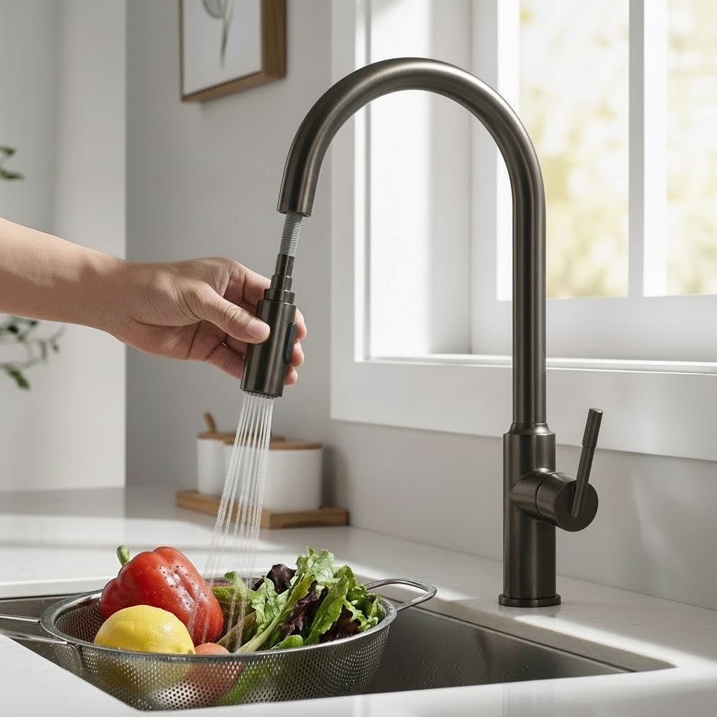   خلاط مجلى ( خلاط مطبخ ) سحاب نيكل فيركو VERCO 
