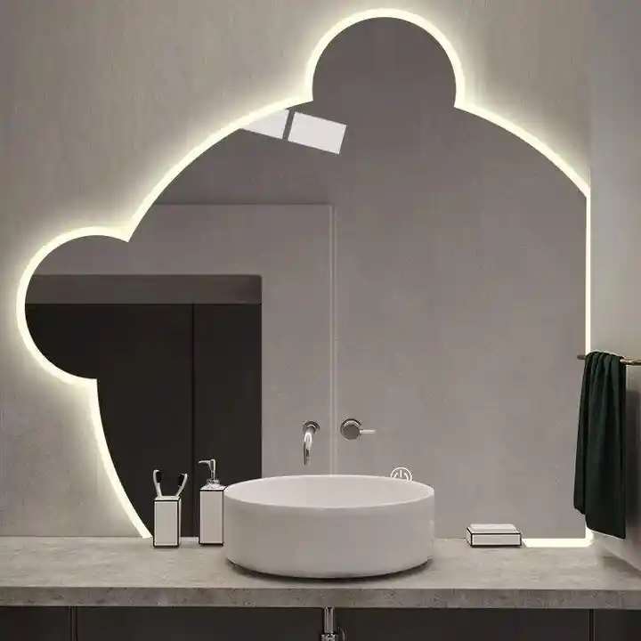  مرايا انارة شكل دب زاوية مقاس 80x80 cm فيركو - VERCO 