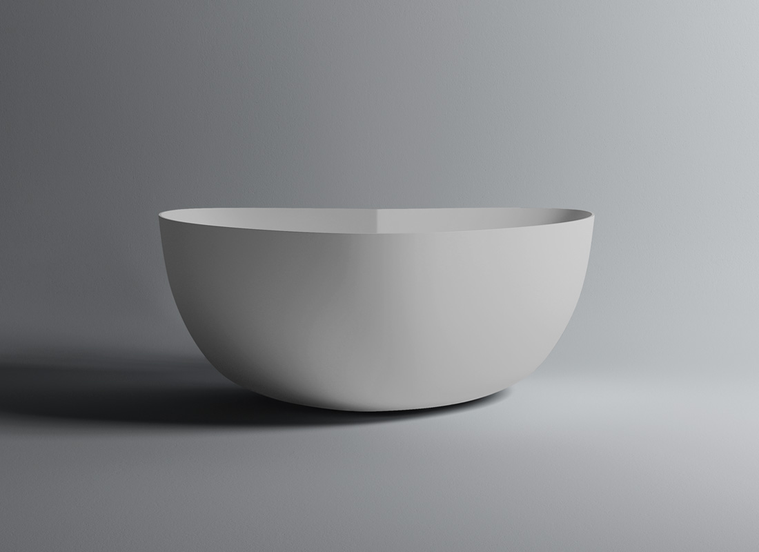  مغطس / بانيو ديكور فاخر ابيض فيركو مقاس VERCO 150X130 cm 