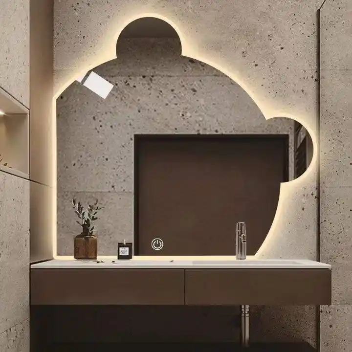  مرايا انارة شكل دب زاوية مقاس 80x80 cm فيركو - VERCO 
