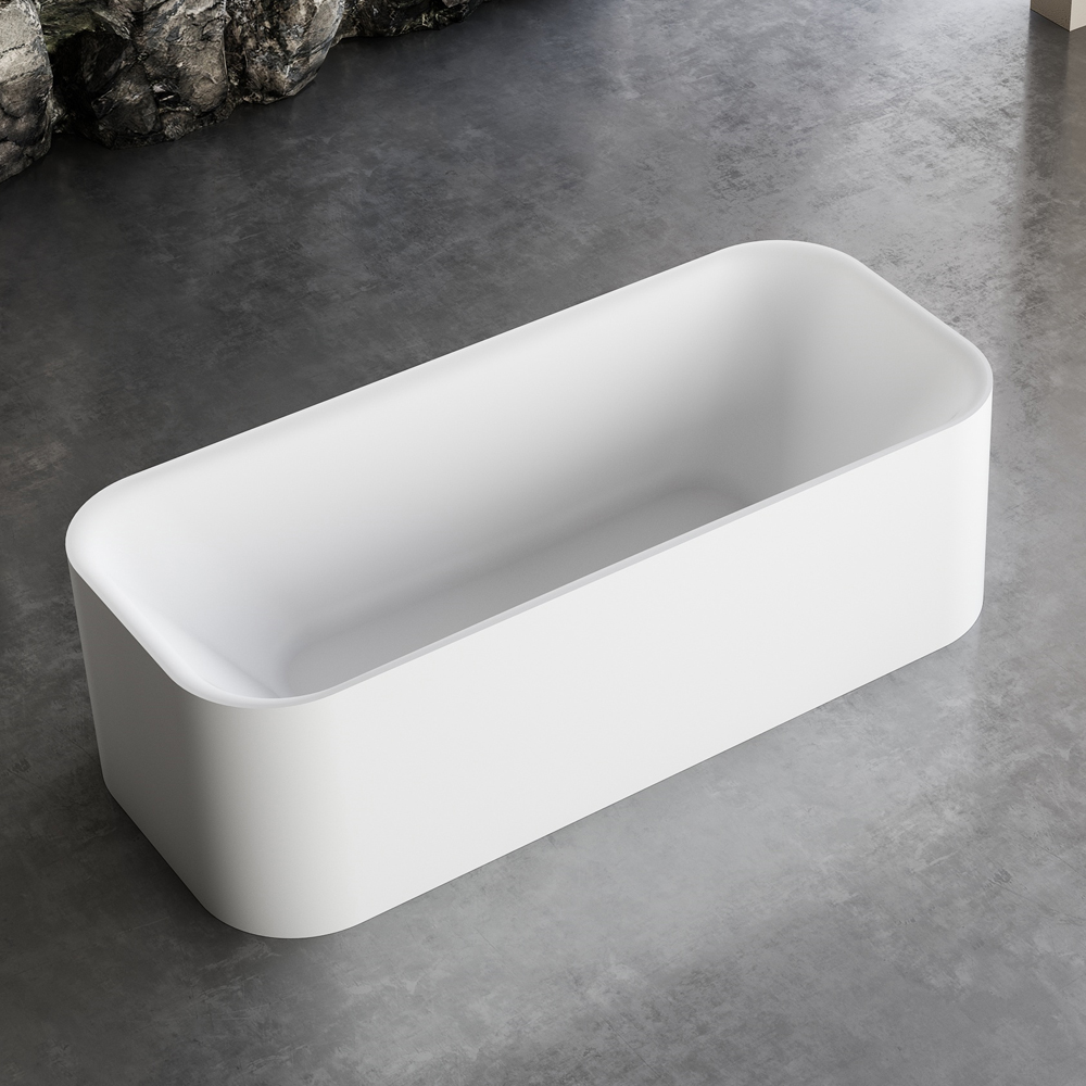  مغطس / بانيو ديكور فاخر ابيض فيركو مقاس VERCO 170X75 cm 
