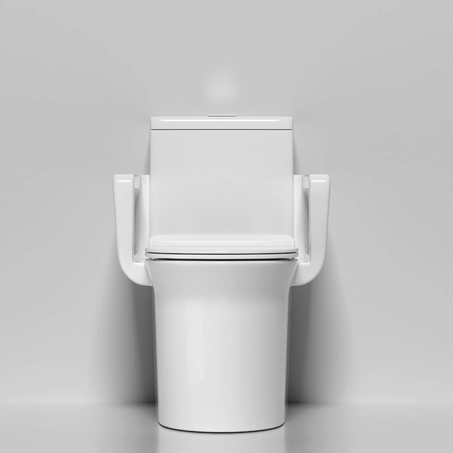  كرسي فرنجي ذوي الهمم ابيض فيركو مقاس VERCO 30cm 