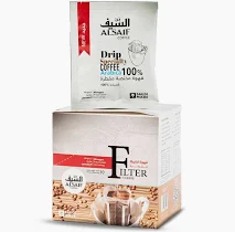قهوة  مختصة بن السيف  ارابيكا مقطرة (10 أظرف )