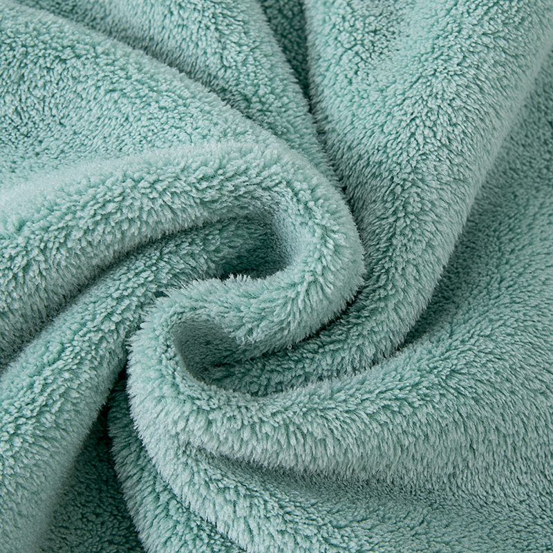 Turquoise Cotton Bathrobe