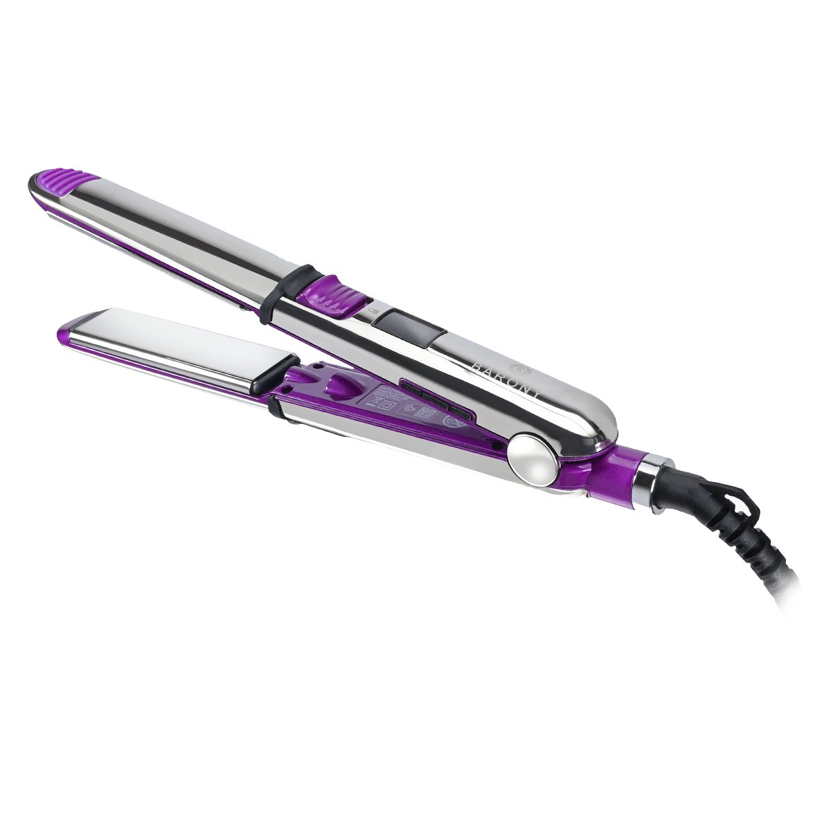 Barony Professional Titanium Flat Hair Straightener, Purple Color