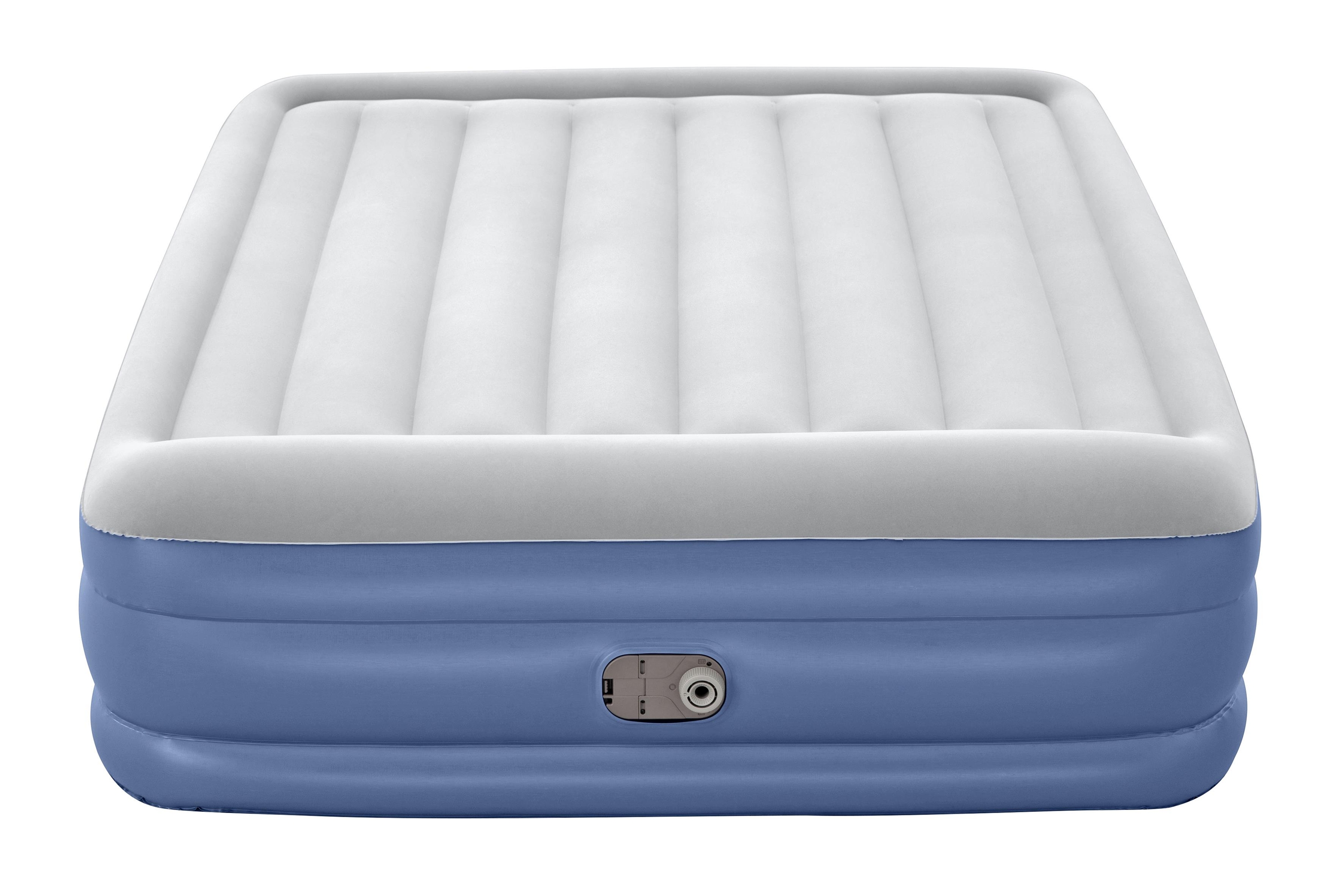  Bestway Tritech Airbed Queen Built-In Ac Pump 2.03M X 1.52M X 46Cm 26-67630 