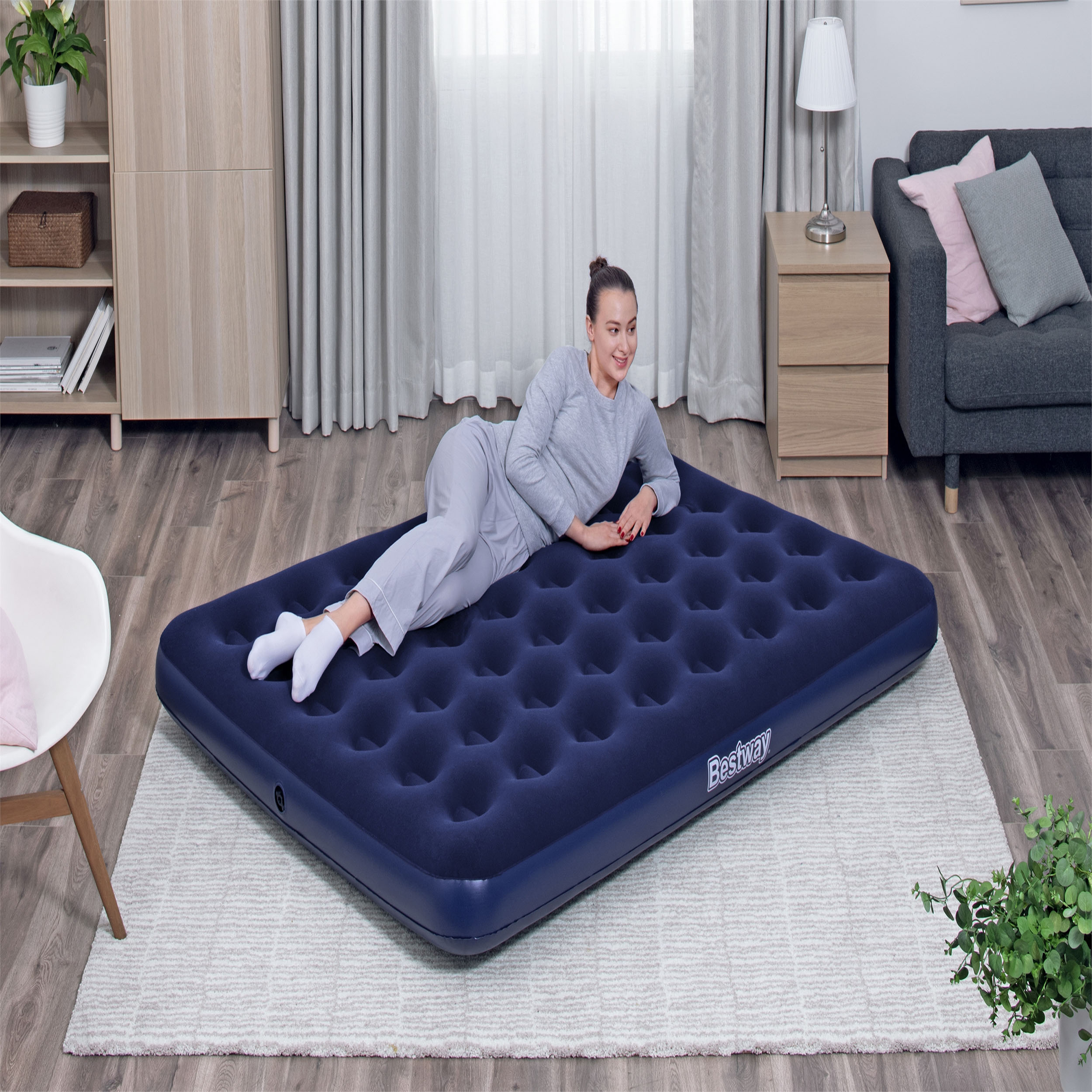  مرتبة نوم مخمل 203X152X22 سم  -26-67003 