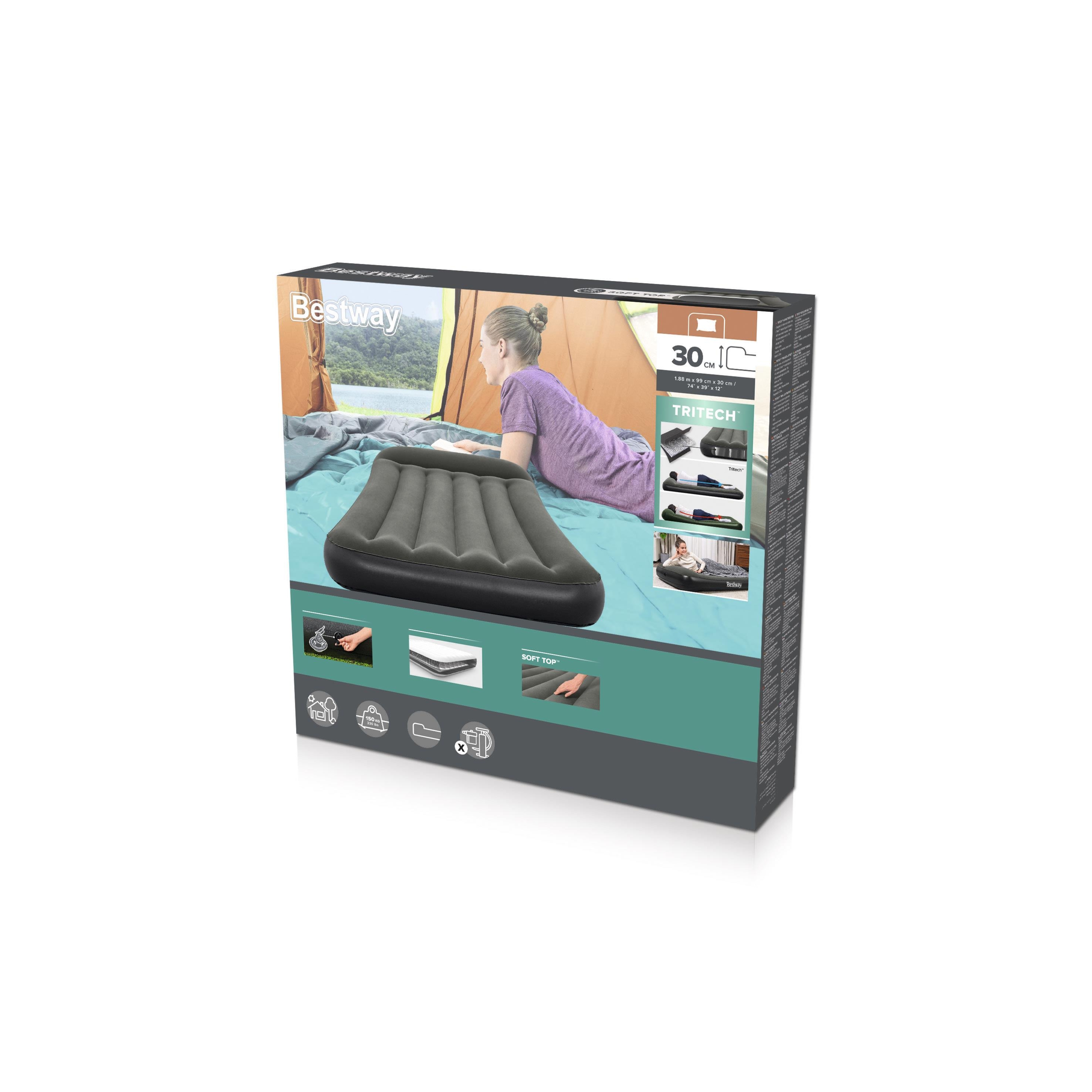  Tritech Air Mattress Twin 1.88m x 99cm x 30cm 