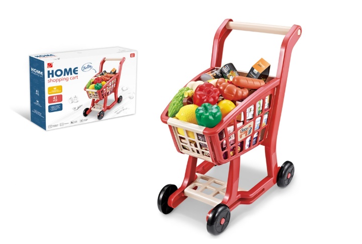  Kids Shopping Cart Play Set 41 