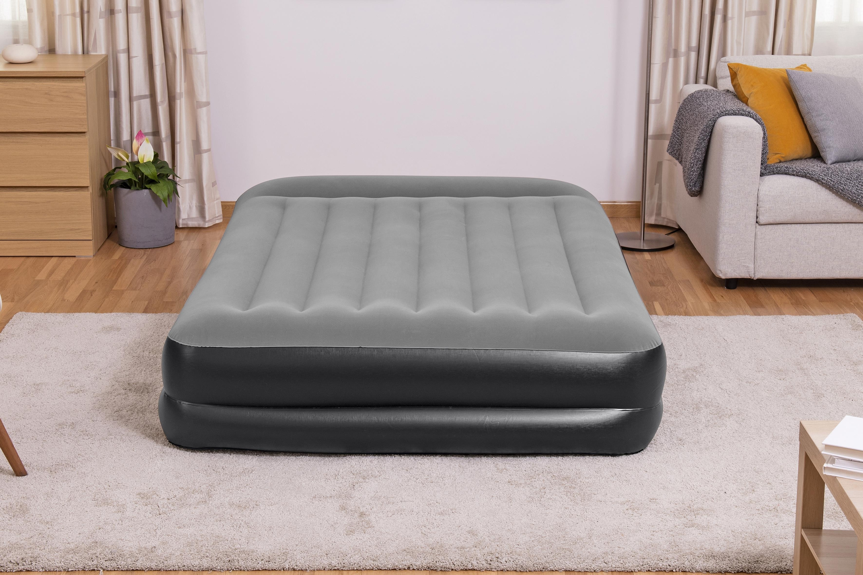  'بست واي مرتبة نفخ اوتوماتك 2.03m x 1.52m x 46cm  