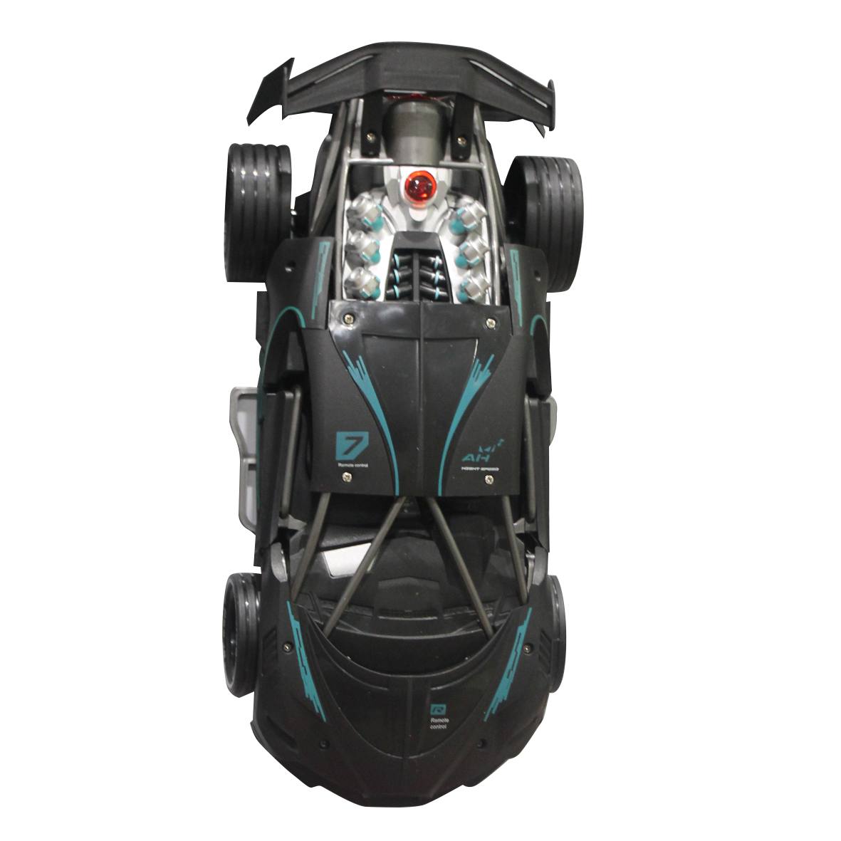  Races R/C Car 1:14 W/Mist Spray & Battery (4CH) 10-2372784B 
