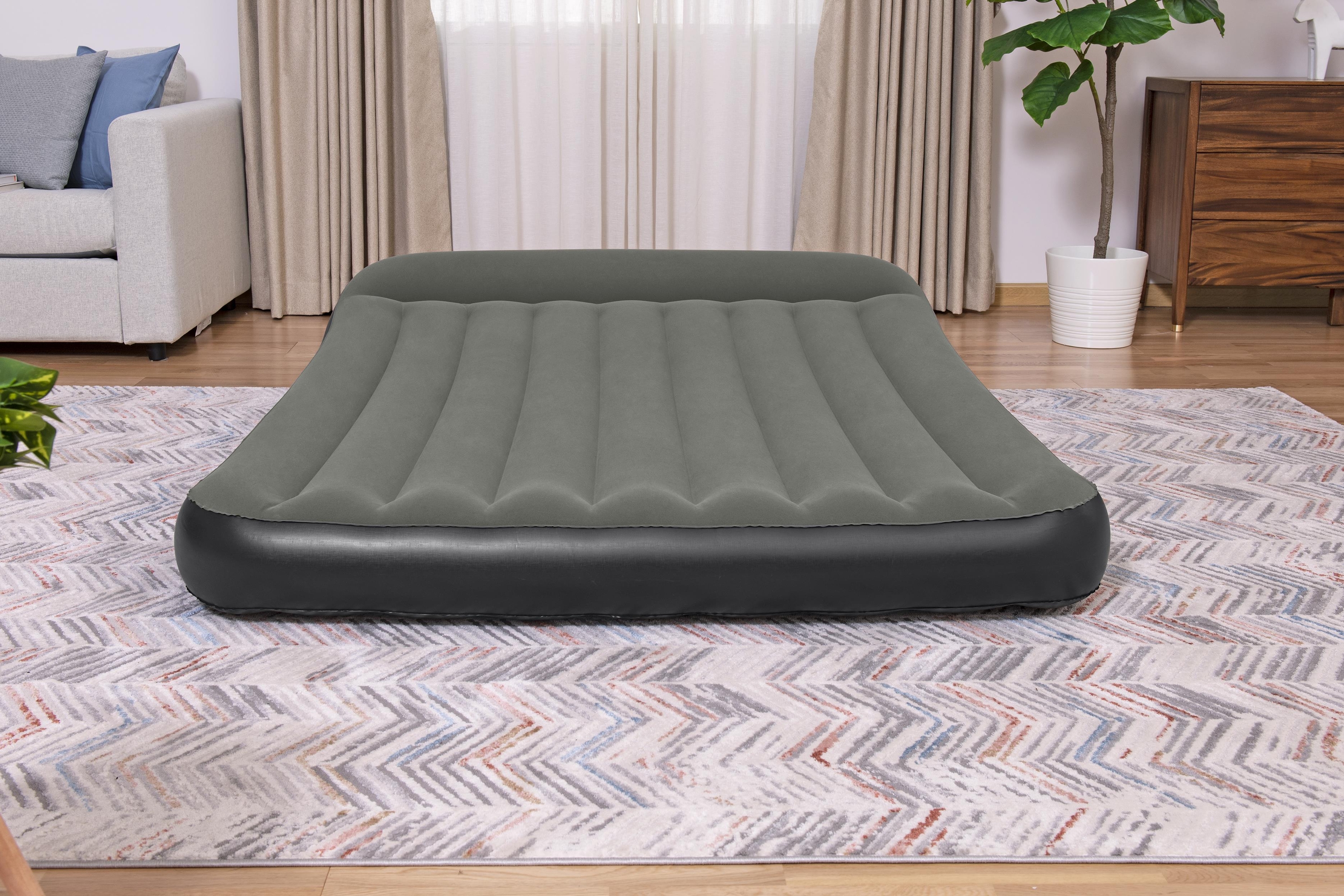  بست واي مرتبة نوم كوين مخمل بالبطارية 2.03m x 1.52m x 30cm  
