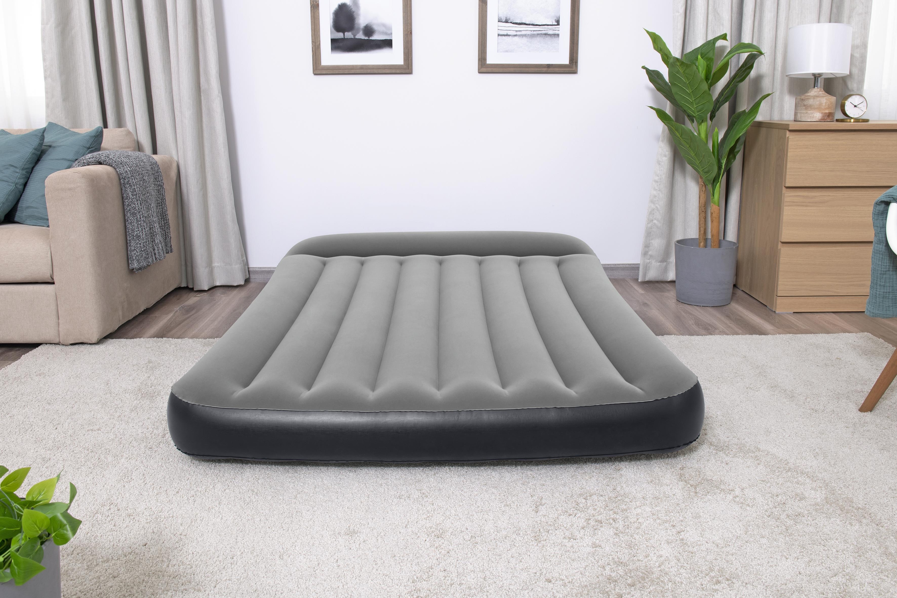  Bestway 1.91M X 1.37M X 30Cm Tritech Airbed Full Built-In Ac Pump 26-67462 