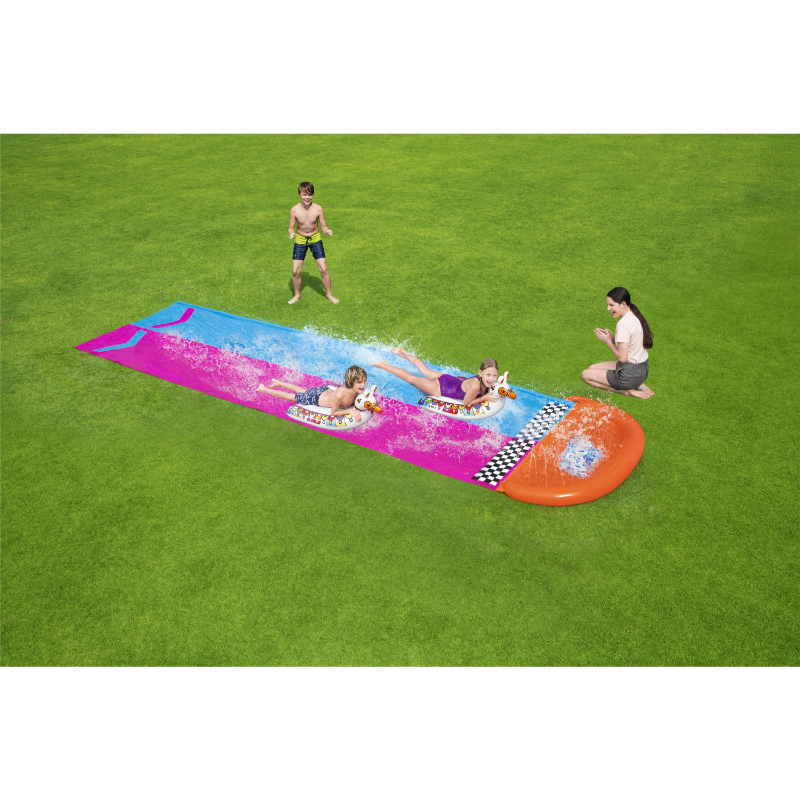  بست واي,  ملعب تزحلق مع 2 لاما نفخ مع رزاز ماء 488CM 26-52320 