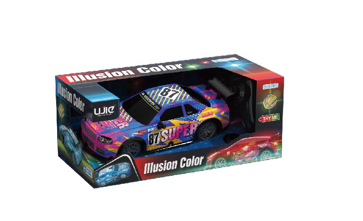  1:22 RC Car with LED Light – 4 Channel (Try Me Button) 