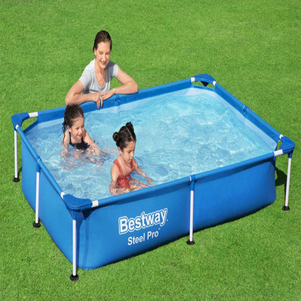  بست واي-مسبح شراع فريم مستطيل 221CMX150CMX43CM 1200L  -26-56401 