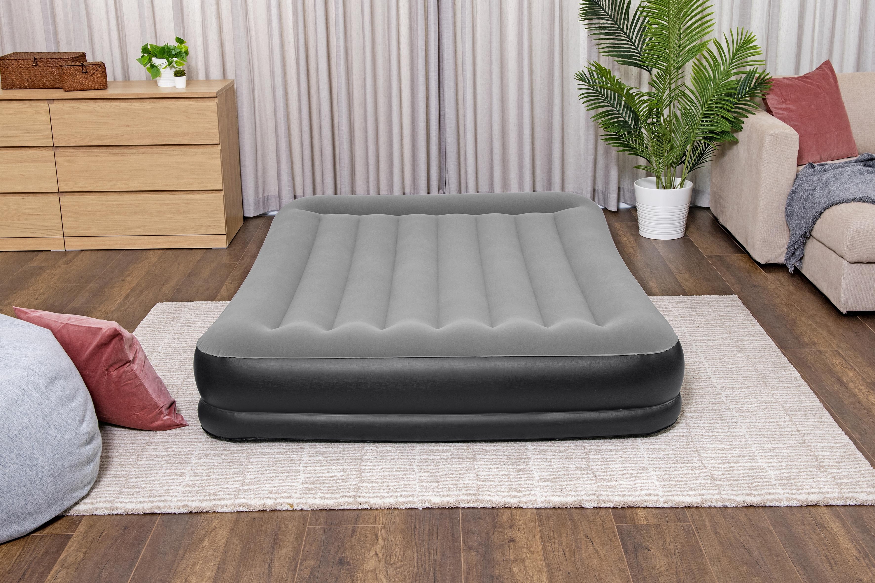  Bestway Tritech Airbed Queen Built-In Ac Pump 1.60M X 84Cm X 62Cm 26-67725 
