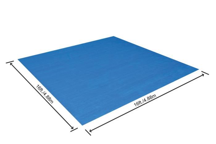  فلو كلير فرشة أرضية حماية للمسبح 4.88m x 4.88m 26-58003 
