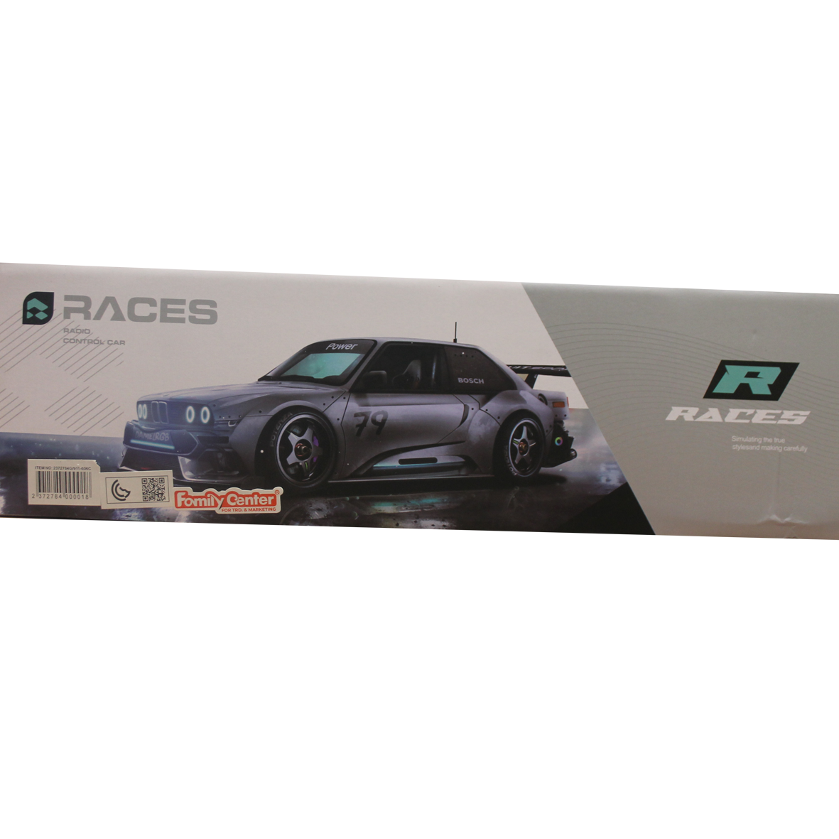  Races R/C Car 1:14 W/Mist Spray & Battery (4CH)10-2372784G 