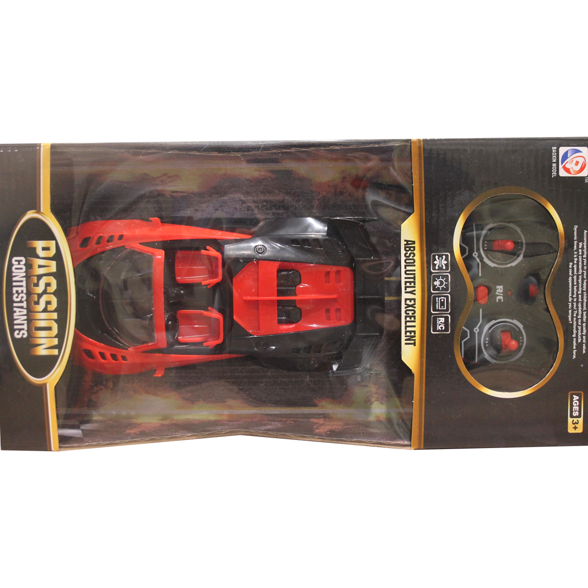  سيارة المتحمسون1:18 USB ريموت مع اضائه وشحن 10-2332570R 
