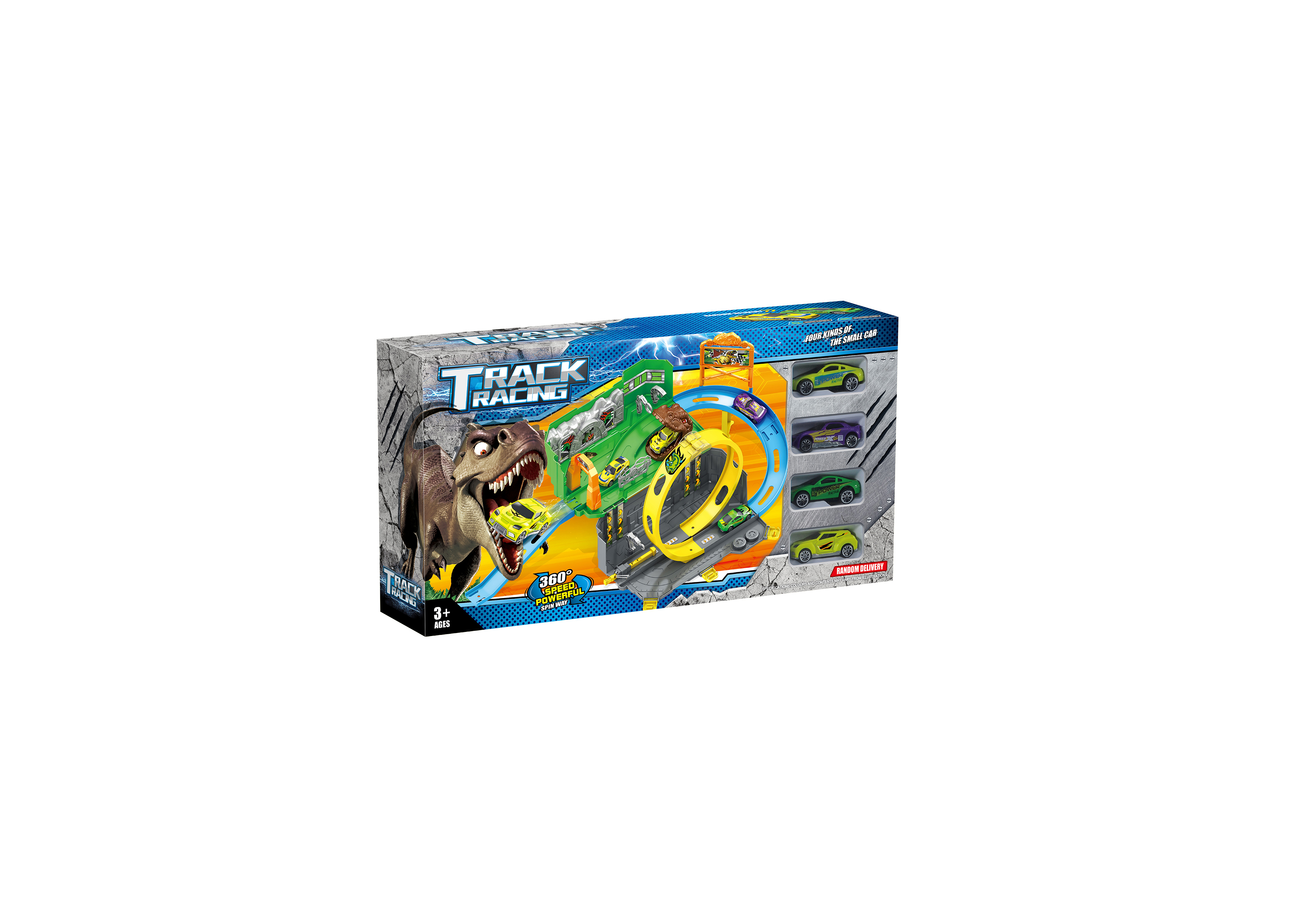  Dinosaur Track Racing Railcar Set '10-2394543 