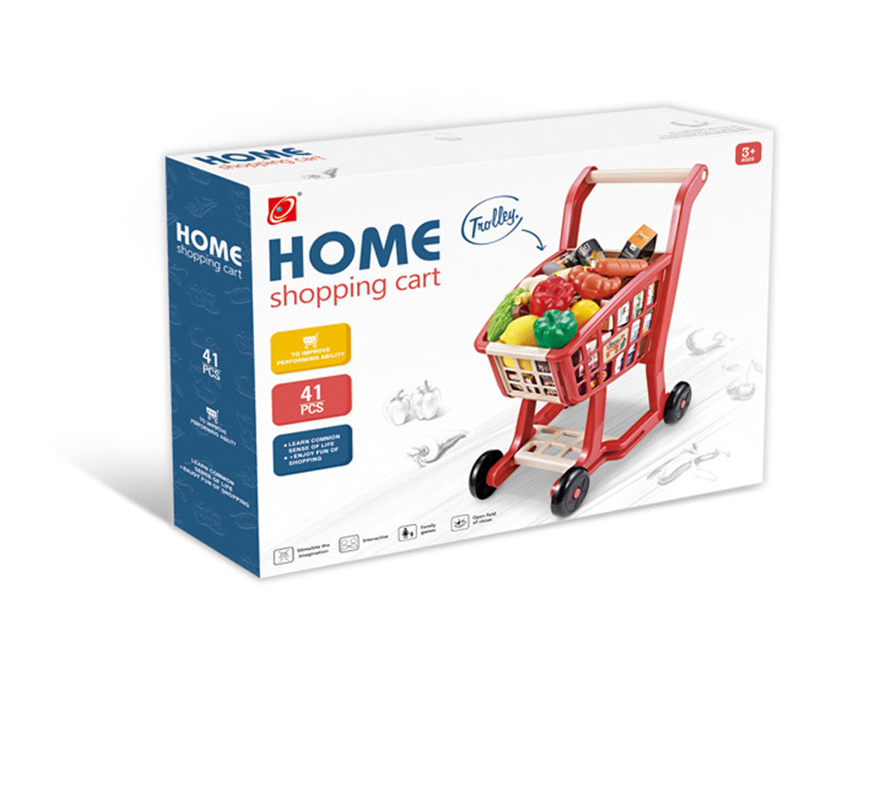  Kids Shopping Cart Play Set 41 