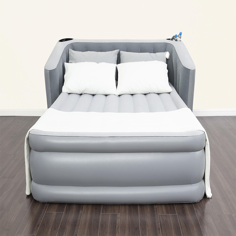  'BESTWAY Tritech Fullsleep Wingback Airbed Queen Headboard Built-in AC Pump 233cm x 196cm x 80cm  26-67620 