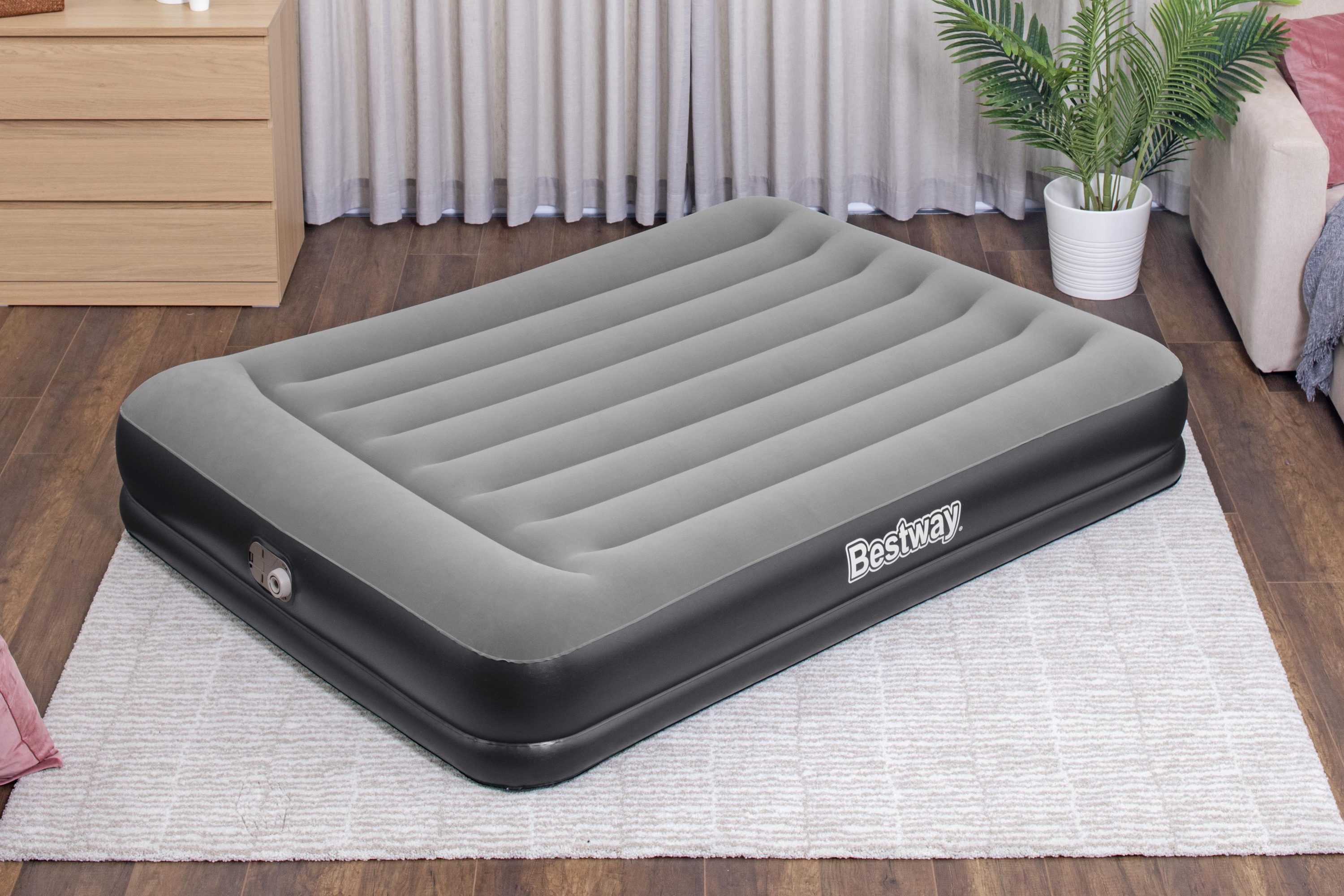  Bestway Tritech Airbed Queen Built-In Ac Pump 1.60M X 84Cm X 62Cm 26-67725 