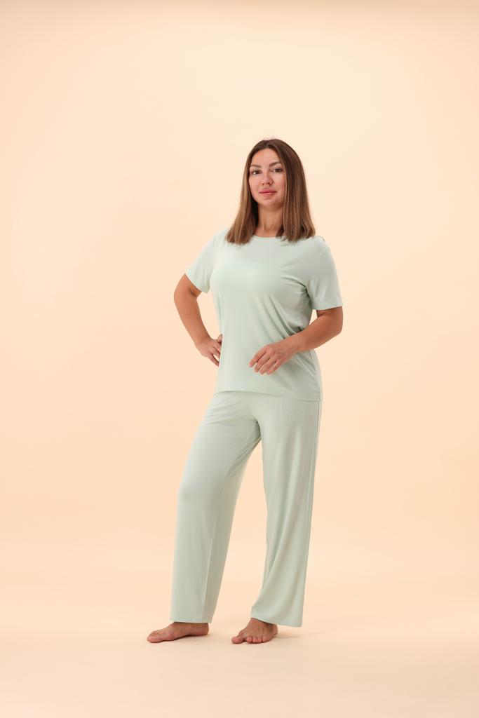 بجامة نساء | بيور طويل أكمام قصيرة | TENCEL™ Modal