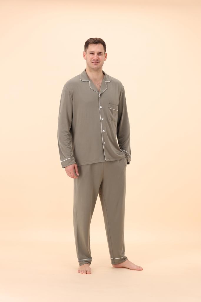 بجامة رجال | كلاسيك طويل أكمام طويلة | TENCEL™ Modal