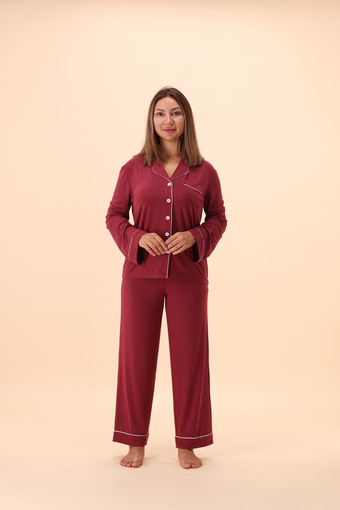 بجامة نساء | كلاسيك طويل أكمام طويلة | TENCEL™ Modal