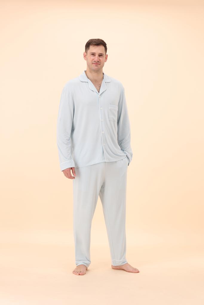 بجامة رجال | كلاسيك طويل أكمام طويلة | TENCEL™ Modal