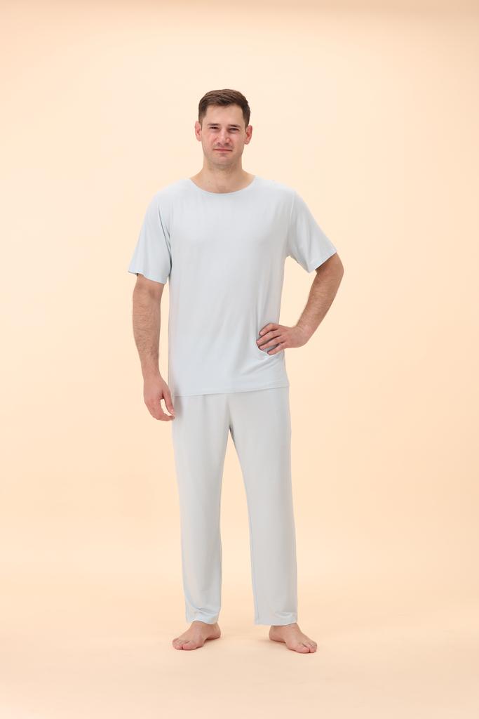 بجامة رجال | بيور طويل أكمام قصيرة | TENCEL™ Modal