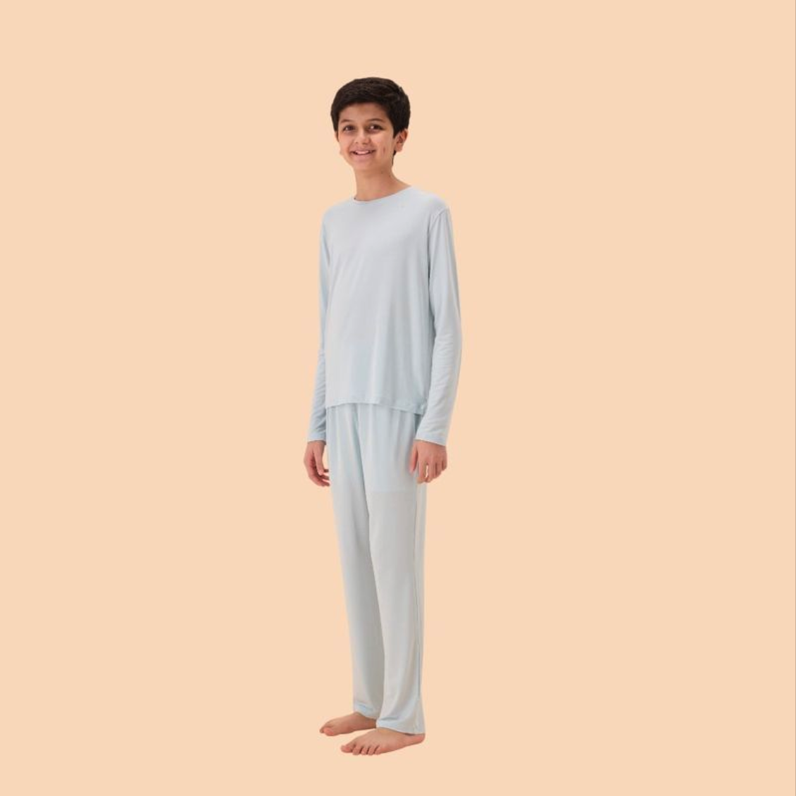 بجامة أطفال | بيور طويل أكمام طويلة | TENCEL™ Modal - هدوء المرج - 4-5