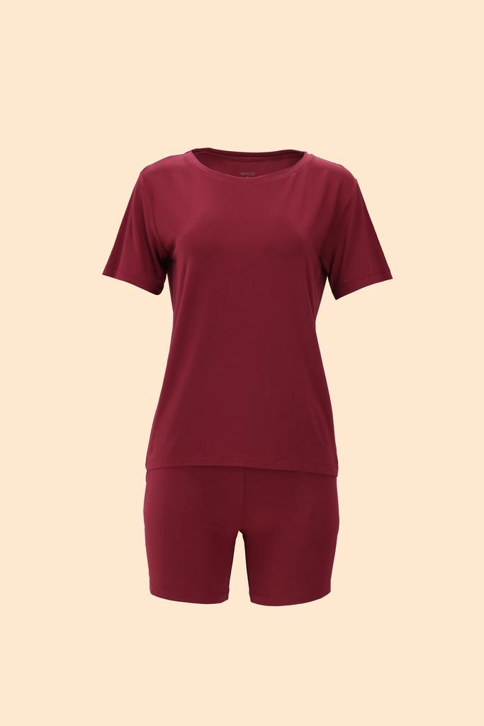 بجامة نساء | بيور شورت أكمام قصيرة | TENCEL™ Modal