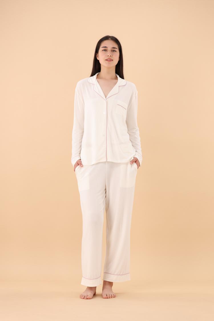 بجامة نساء | كلاسيك طويل أكمام طويلة | TENCEL™ Modal