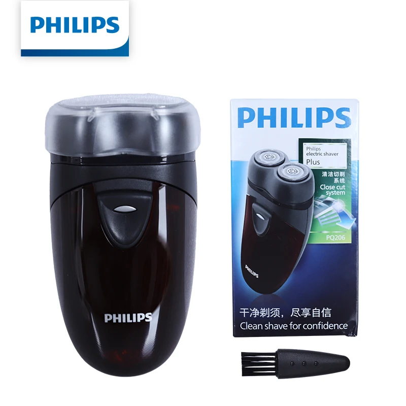 Philips Portable Electric Shaver PQ2 Series Close Cut system AA Battery Powered Men's Razor Convenient to Carry Original Philips
