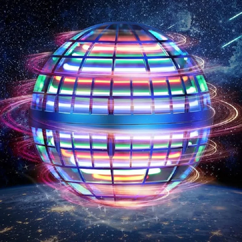 كرة طائرة ذكية بمستشعر حركة وإضاءة LED متطورة