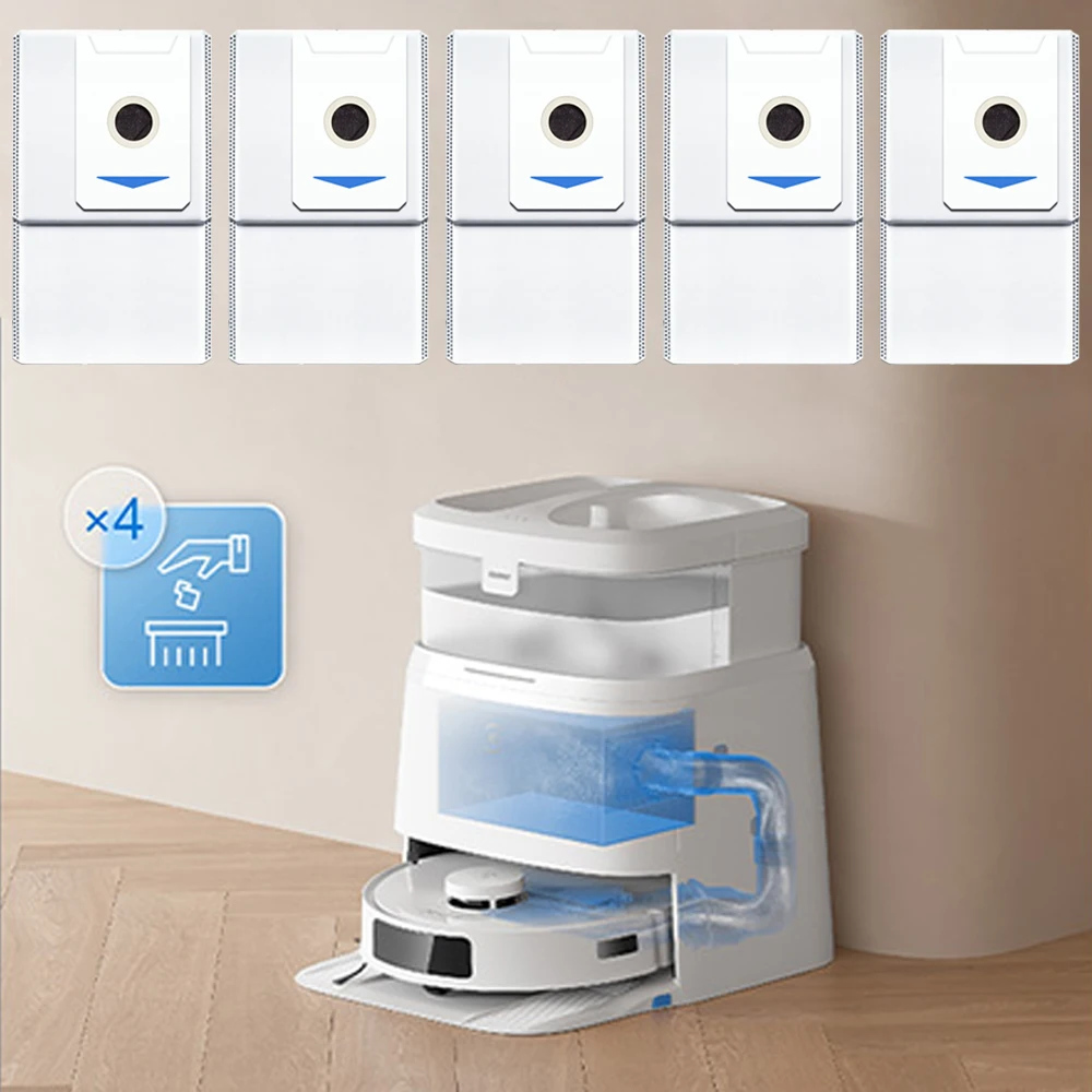 حزمة 5 ملحقات أكياس غبار Ecovacs T30 Omni